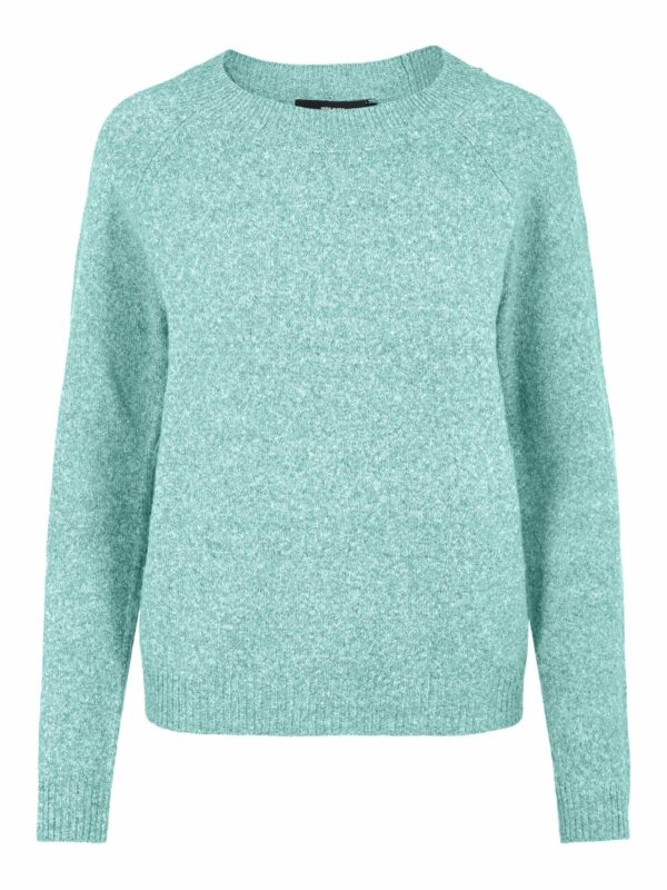 VMDOFFY LS O-NECK BLOUSE  ICE MORN