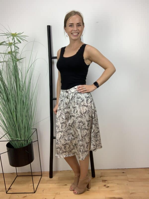 VINISTA SKIRT  CREME - Image 2