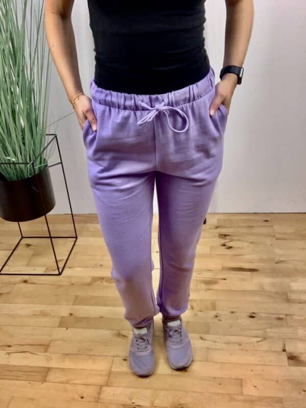 VIRUSTIE RW SWEAT PANT LILLA - Image 3