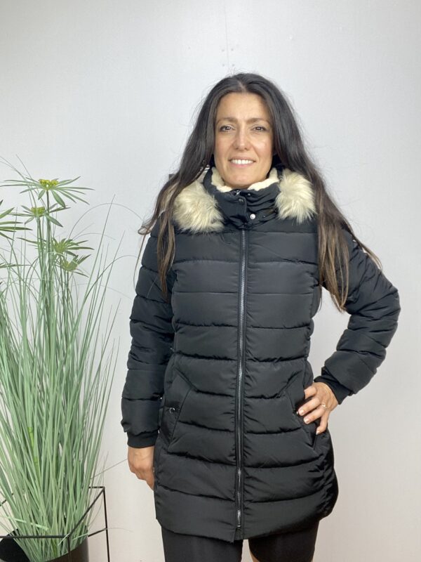 ONLCAMILLA HOOD FUR COAT SORT