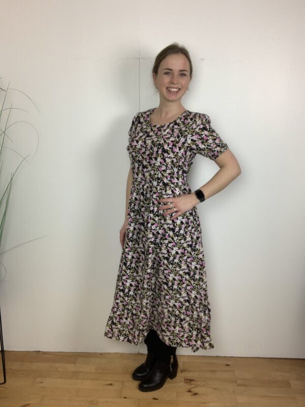 ONLROXANNE 2/4 MIDI DRESS  ROSA