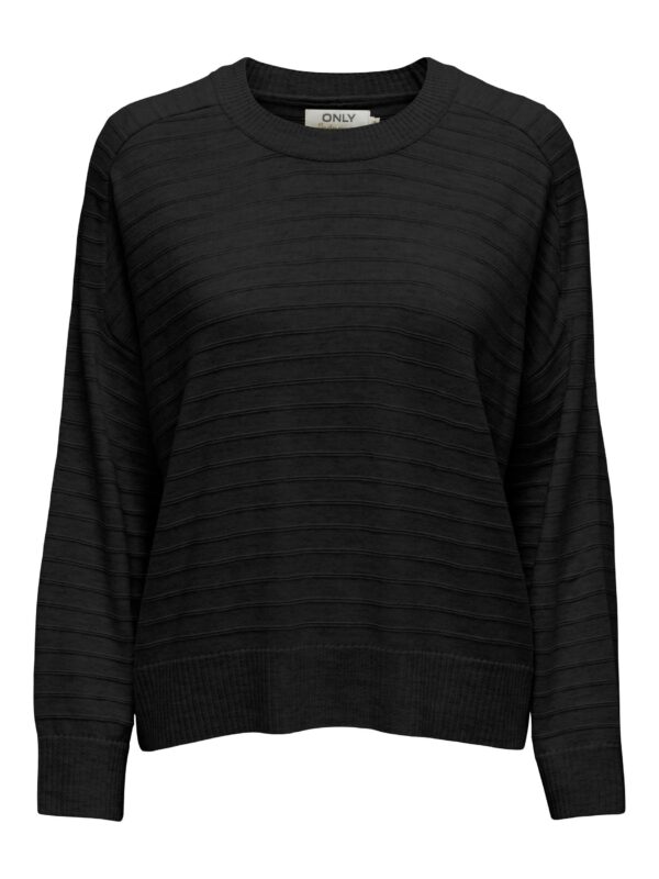 ONLCATA LS O-NECK CC KNT SORT - Image 3