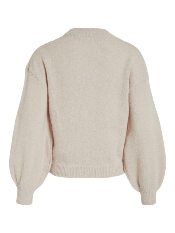 VICHINTI O-NECK CABLE KNIT TOP BIRCH - Image 8