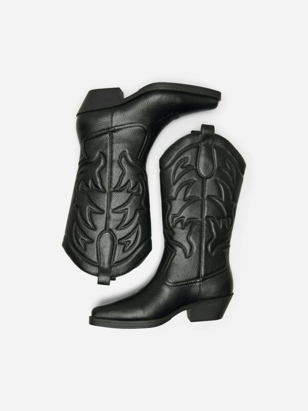 ONLBRONCO-1 PU COWBOY BOOT SORT - Image 3