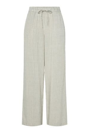 PCPIA HW WIDE PANTS WVN NOOS BIRCH/BLACK