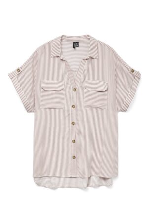VMBUMPY S/S SHIRT NOOS NOSTALGIA ROSE/SNOW WHITE