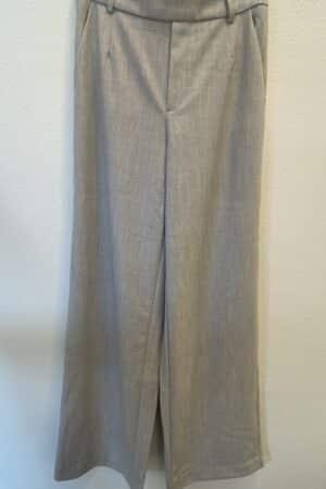 VIVARONE HW WIDE PANT NOOS LIGHT GRAY MELANGE