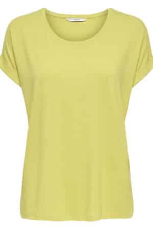 ONLMOSTER S/S O-NECK TOP NOOS  BANANA