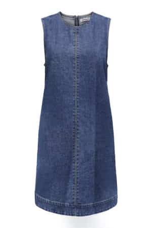 ONLDORSI S/L DRESS DNM SIK MEDIUM BLUE DENIM