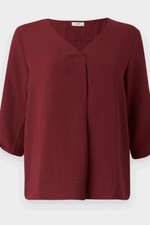 JDYDIVYA LIFE 3/4 TOP CABERNET