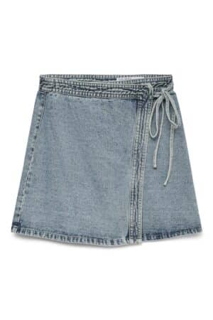 VMLIZA MR SHORT DENIM WRAP SKI MEDIUM BLUE DENIM