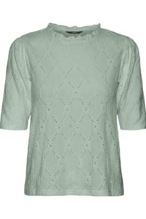VMSIGNE SS TOP JRS EXP SLIT GREEN