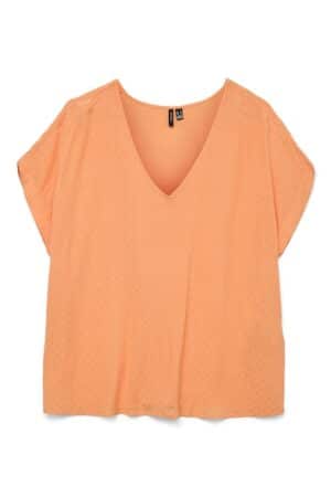 VMGABBI SS V-NECK TOP TAN