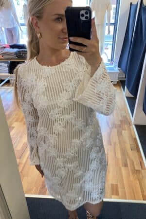 VILARAS L/S DRESS BIRCH