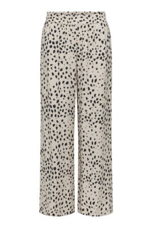 JDYTROYA LIFE MW WIDE PANT DIA SILVER LINING