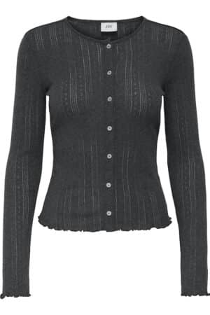 JDYSALSA LIFE L/S CARDIGAN JRS DARK GREY MELANGE