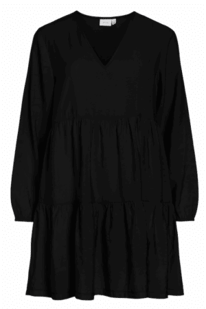 VINOPA L/S V-NECK DRESS SORT