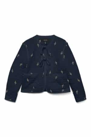 VMEVELYN SHORT JACKET  NAVY BLAZER