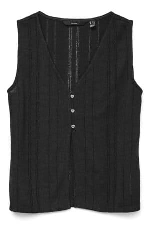 VMEA SL V-NECK TOP JRS GA SORT
