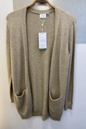 VIRIL OPEN L/S KNIT CARDIGAN FALCON