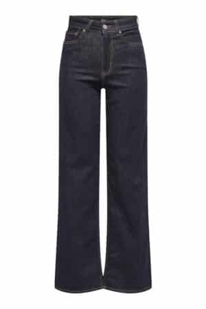 ONLMADISON BLUSH HW WIDE DNM  DARK BLUE DENIM