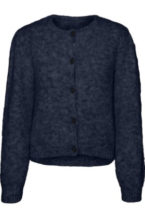 VMNOVAH L/S O-NECK BUTTON CARD NAVY BLAZER