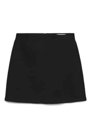 VMNELLY HR SHORT SKIRT DNM MIX BLACK