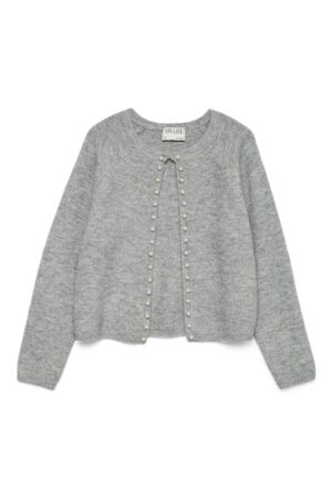 AWMAGALENE LS O-NECK PEARL CAR MEDIUM GREY MELANGE