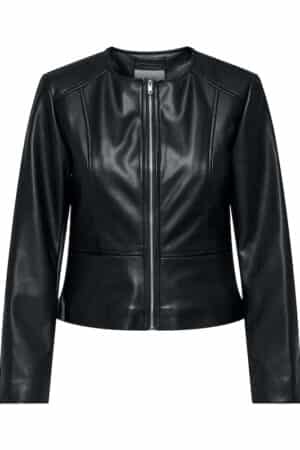 JDYMISTY FAUX LEATHER JACKET SORT