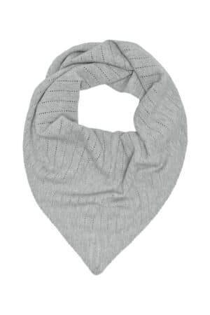 ONLFEODORA TRIANGLE SCARF LIGHT GRAY/MELANGE