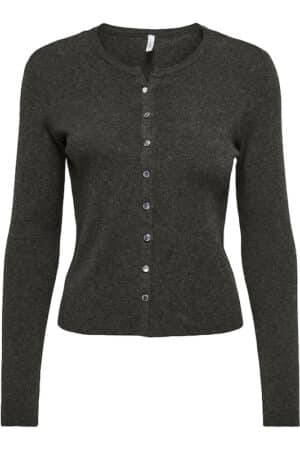 ONLBILLIE LS FITTED CARDIGAN  CHOCOLATE