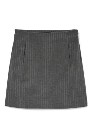 VMJOJO MW SHORT SKIRT GRÅ