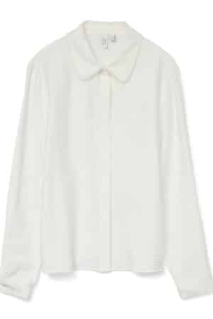 VMFALINA L/S SHIRT WVN SNOW WHITE