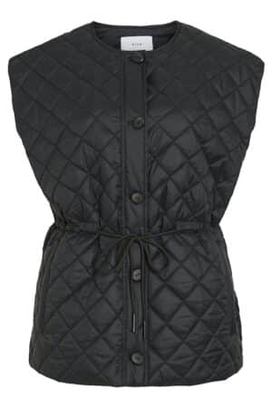 VIBENJI L/S QUILTED VEST BLACK