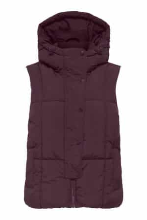 JDYWONDER SHORT HOOD WAISCOAT FIG