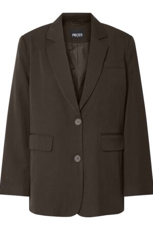 PCKAMIL LS LOOSE BLAZER NOOS HOT FUDGE