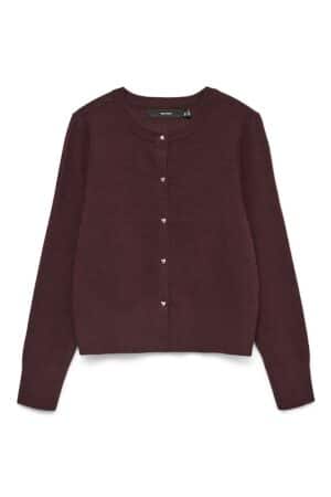 VMKACY LS O-NECK CARDIGAN  WINETASTING