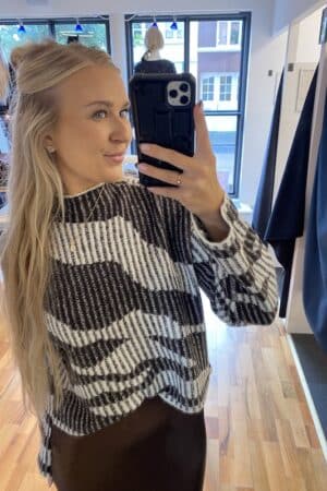 VMSCORPOI LS HIGHNECK PULLOVER BIRCH