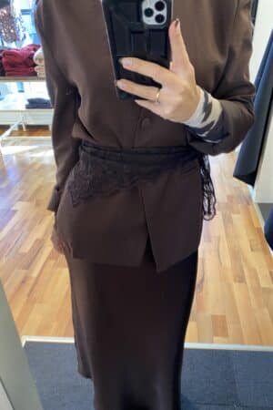 SCARF-501 CHOCOLATE