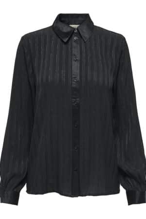 JDYCHERRY L/S LUREX SHIRT WVN SORT