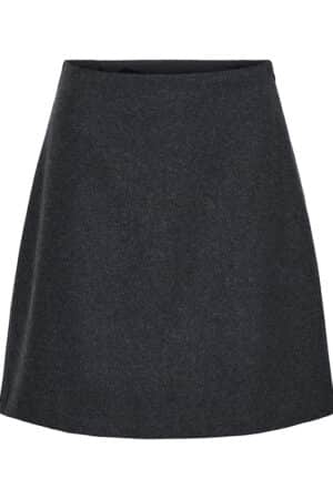 JDYLIBRA HW SKIRT DARK GREY MELANGE