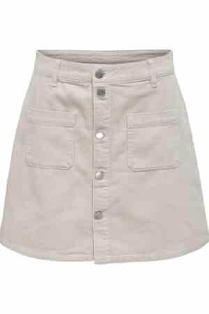 JDYSHIRAZ CORDUROY SKIRT NOOS MOONBEAM
