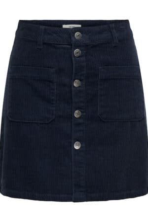 JDYSHIRAZ CORDUROY SKIRT NOOS NIGHT SKY