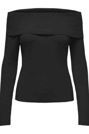 ONLKATIA LS OFF SHOULDER KNT N SORT