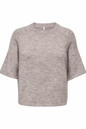 ONLAZU 2/4 RAGLAN O-NECK KNT STRING/MELANGE