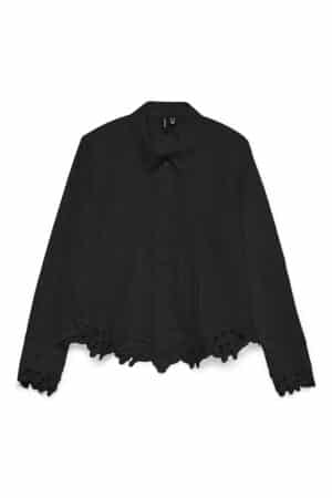 VMRONI DETAIL LS SHIRT  SORT