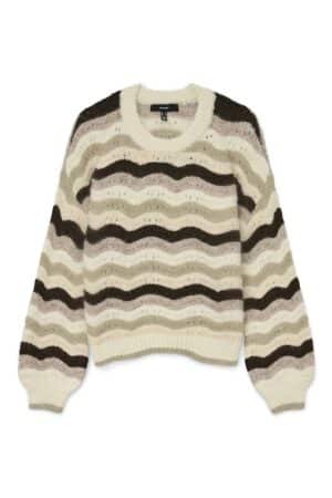 VMDOJA LS O-NECK PULLOVER BOO BIRCH