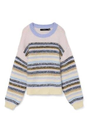 VMBONBON LS O-NECK PULLOVER BABY PINK