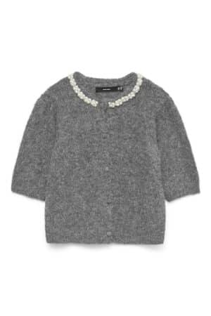 VMOCEAN 2/4 O-NECK JEWELLERY C MEDIUM GREY MELANGE