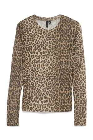VMLOVA LS MESH TOP JRS NOOS LEO